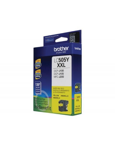 CARTUCHO BROTHER LC-505Y AMARILLO 1300 PAGINAS - Imagen 5