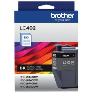 CARTUCHO DE TINTA BROTHER LC402BK NEGRO