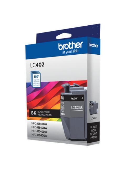 CARTUCHO DE TINTA BROTHER LC402BK NEGRO - Imagen 5