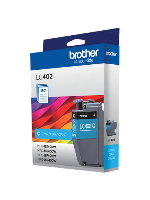 CARTUCHO DE TINTA BROTHER LC402C CYAN - Imagen 5
