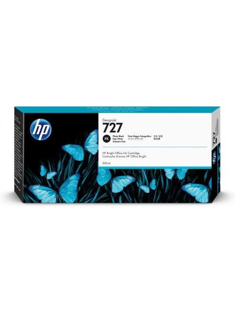 CARTUCHO HP 727 NEGRO FOTOGRAFICO ORIGINAL 300ML