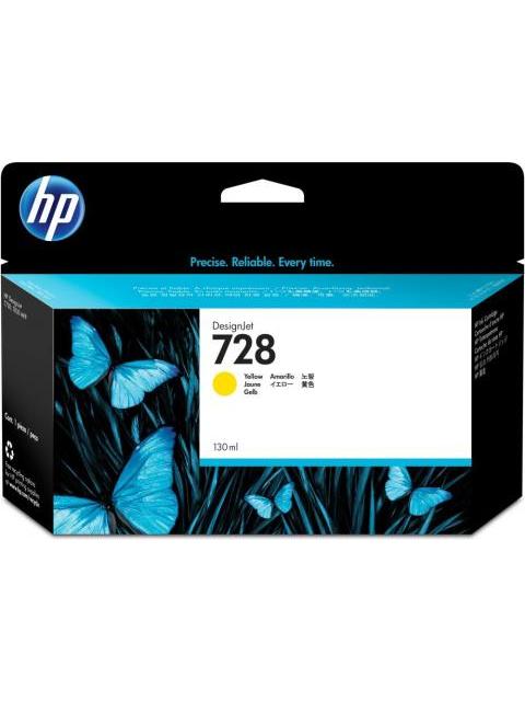 CARTUCHO HP 728 AMARILLO ORIGINAL 130ML