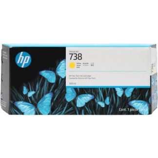 CARTUCHO HP 738 ALTO RENDIMIENTO AMARILLO 300ML