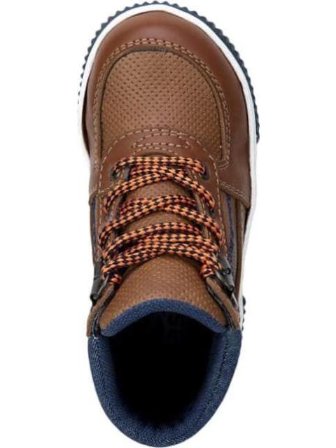 CASUAL BOTIN SUELA BICOLOR COGNAC BLASITO - Imagen 5