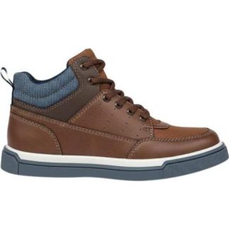 CASUAL BOTIN SUELA BICOLOR COGNAC BLASITO