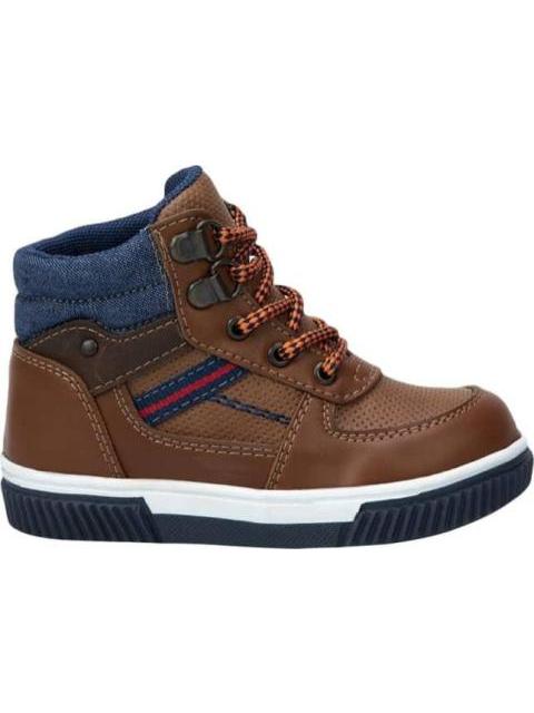 CASUAL BOTIN SUELA BICOLOR COGNAC BLASITO