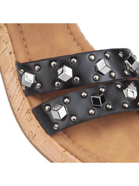 SANDALIA ESTOPEROLES NEGRO VIVIS SHOES KIDS - Imagen 6