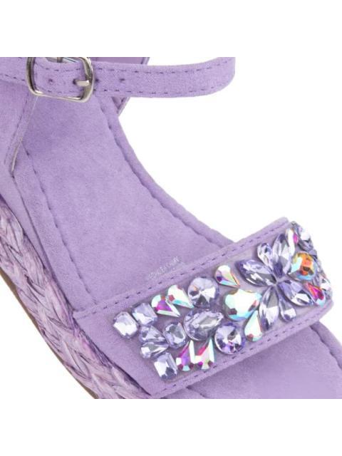SANDALIA CON PLATAFORMA LILA VIVIS SHOES KIDS - Imagen 6