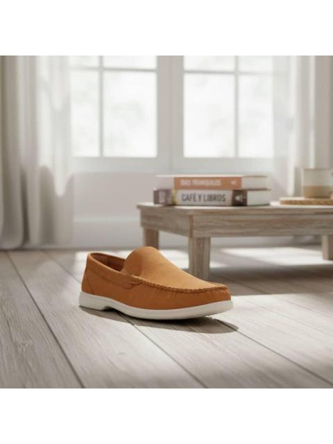 CAUSAL MOCASIN CAMEL KAFE