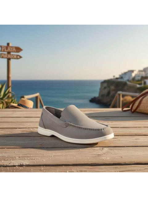 CAUSAL MOCASIN GRIS KAFE