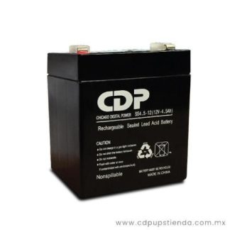 CDP BATERIA DE REEMPLAZO PARA NO BREAK SLB 12-4.5 12V 4.5AH