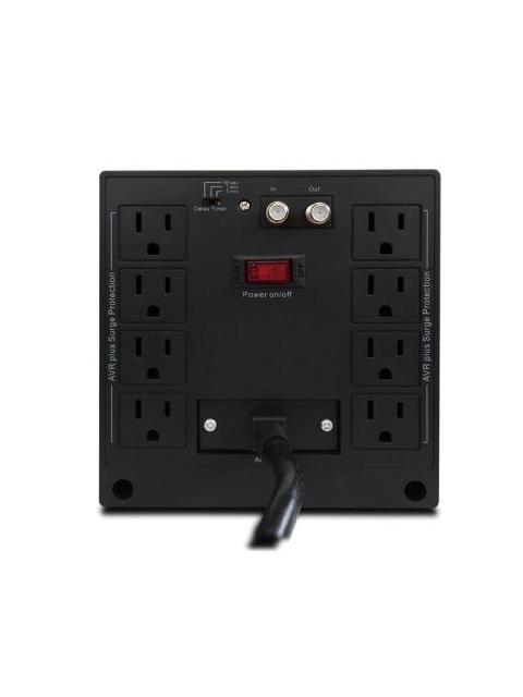 CDP REGULADOR R-AVR2408 1800W 2400VA 8 CONTACTOS - Imagen 3