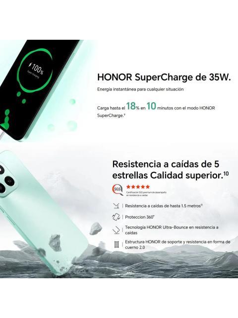 CELULAR HONOR X6C 6GB RAM 128GB ROM DUAL SIM MIDNIGHT BLACK - Imagen 7