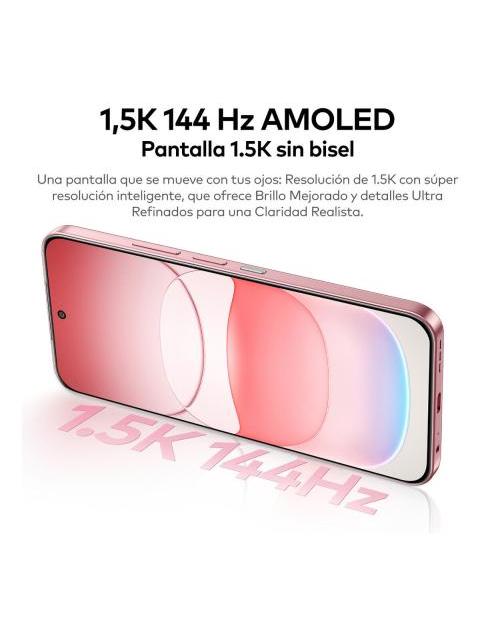 CELULAR INFINIX HOT 60 PRO AI PHONE DUAL SIM PLATEADO 8+8GB RAM 256 GB ROM 6.78 AMOLED 1.5K 144 HZ BATTERY 5160 MAH CARGA RAPIDA 45 W DISEñO ULTRAFINO DE 6.6 MM IP64 - Imagen 4