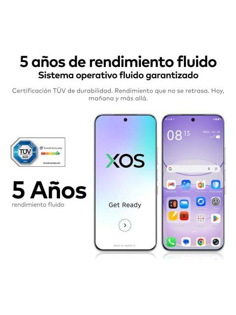 CELULAR INFINIX HOT 60 PRO AI PHONE DUAL SIM PLATEADO 8+8GB RAM 256 GB ROM 6.78 AMOLED 1.5K 144 HZ BATTERY 5160 MAH CARGA RAPIDA 45 W DISEñO ULTRAFINO DE 6.6 MM IP64 - Imagen 8