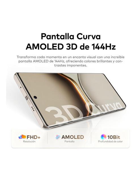 CELULAR INFINIX NOTE 50S 5G AI PHONE PANTALLA 3D CURVADA ULTRA DELGADA 256GB ROM 8GB RAM MORADO 6.78QUOT; 144HZ AMOLED 5200MAH CARGA RAPIDA 45W - Imagen 5