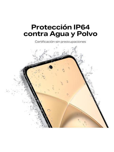 CELULAR INFINIX SMART 10 DUAL SIM ONE-TAP INFINIX AL 128 GB ROM 4 GB RAM NEGRO ELEGANTE ALTAVOCES DOBLES IP64 PANTALLA DE 120 HZ ULTRALINK LLAMADAS GRATIS POR BLUETOOTH - Imagen 4