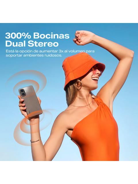 CELULAR INFINIX SMART 10 DUAL SIM ONE-TAP INFINIX AL 128 GB ROM 4 GB RAM NEGRO ELEGANTE ALTAVOCES DOBLES IP64 PANTALLA DE 120 HZ ULTRALINK LLAMADAS GRATIS POR BLUETOOTH - Imagen 5