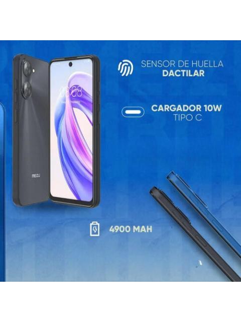 CELULAR MEIZU MBLU 21 4GB RAM 64GB ALMACENAMIENTO DUAL SIM PANTALLA 6.79 CONECTIVIDAD 4G BATERIA 4900 MAH PANTALLA 90HZ CAMARA PRINCIPAL 13MP CAMARA FRONTAL 8MP NEGRO - Imagen 5