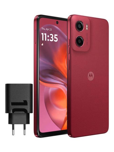 CELULAR MOTO G05 128GB 4 RAM ROJO