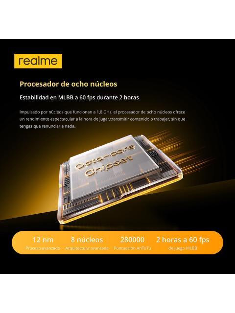 CELULAR REALME NOTE 70 4GB 128GB SMARTPHONE OCTA-CORE CHIPSE BATERIA 6000 MAH CON CARGADOR AMEICICANO 6.74  PANTALLA VERSION MEXICO NUEVO ORIGINAL SELLADO DE FABRICA GARANTIA DORADO - Imagen 3