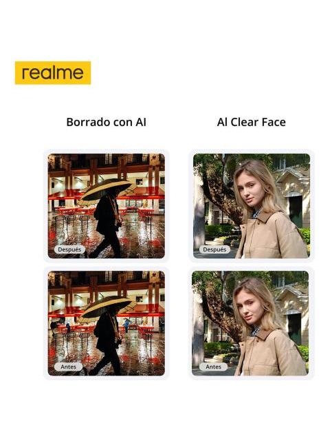 CELULAR REALME NOTE 70 4GB 128GB SMARTPHONE OCTA-CORE CHIPSE BATERIA 6000 MAH CON CARGADOR AMEICICANO 6.74  PANTALLA VERSION MEXICO NUEVO ORIGINAL SELLADO DE FABRICA GARANTIA DORADO - Imagen 7