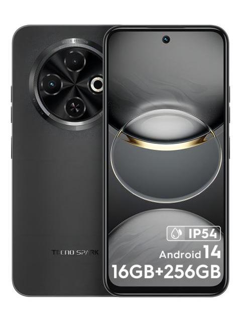 CELULAR TECNO SPARK 30C 256GB + 4GB ORBIT BLACK