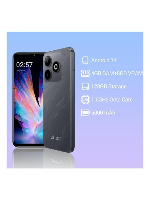 CELULAR UNNECTO BOLT 10 128 GB COLOR GRIS OSCURO - Imagen 5