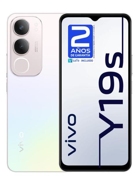 CELULAR VIVO Y19S 256GB 8GB RAM | | CAMARA TRIPLE | BATERIA 5150MAH | CARGA RAPIDA 44W | 2 AñOS COLOR PLATEADO