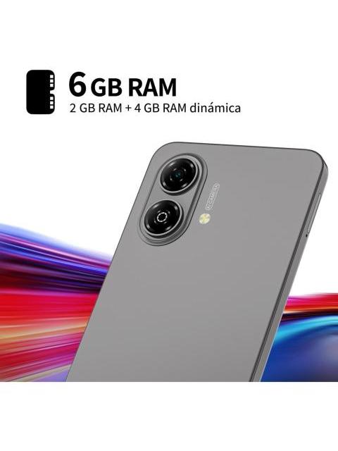 CELULAR ZTE BLADE A35E CAMARA 8 MPX MEMORIA INTERNA EXPANDIBLE HASTA 1 TB PANTALLA 6.52QUOT; GRIS - Imagen 5