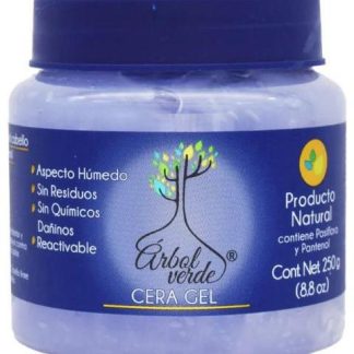 CERA GEL CAPILAR 250 G ARBOL VERDE