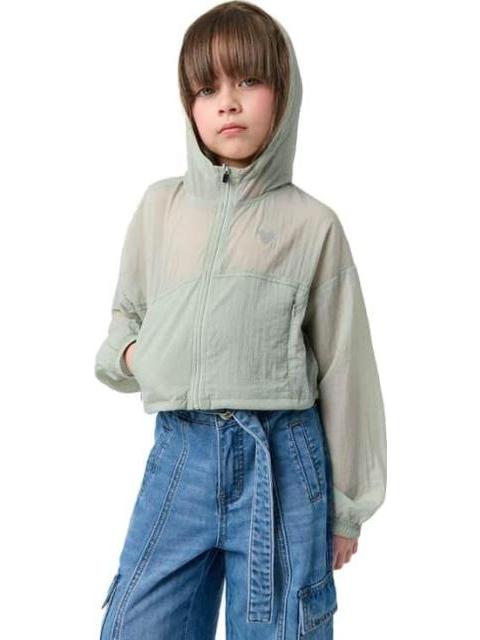 CHAMARRA BOMBER AZUL MENTA PROKENNEX - Imagen 4