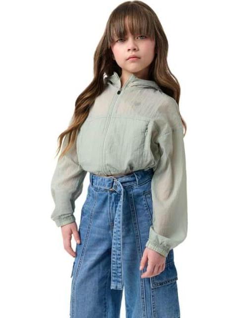CHAMARRA BOMBER AZUL MENTA PROKENNEX - Imagen 5