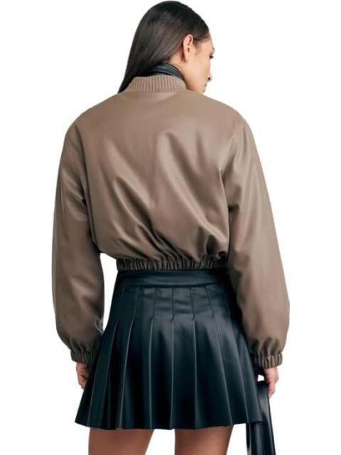 CHAMARRA BOMBER BEIGE HOLLY LAND - Imagen 5
