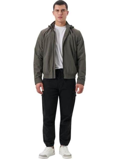 CHAMARRA BOMBER VERDE OLIVO NEXT CO