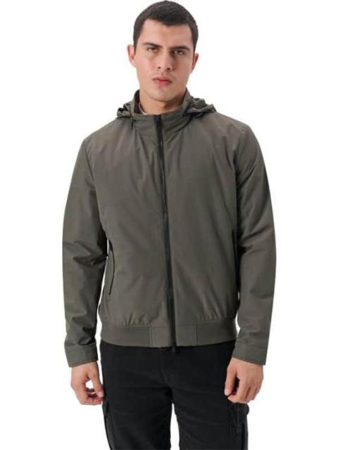 CHAMARRA BOMBER VERDE OLIVO NEXT CO - Imagen 3