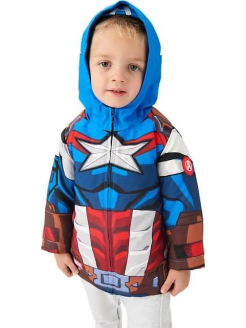 CHAMARRA CAPITAN AMERICA AZUL AVENGERS