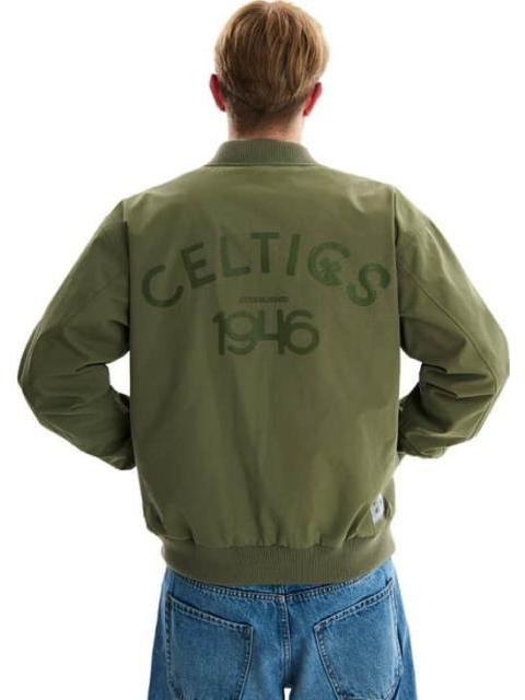 CHAMARRA CELTICS VERDE OLIVO NBA - Imagen 3