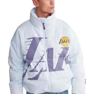 CHAMARRA LOS ANGELES LAKERS BLANCO NBA