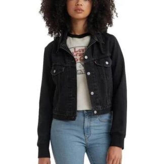CHAMARRA MEZCLILLA NEGRO LEVIS STRAUSS