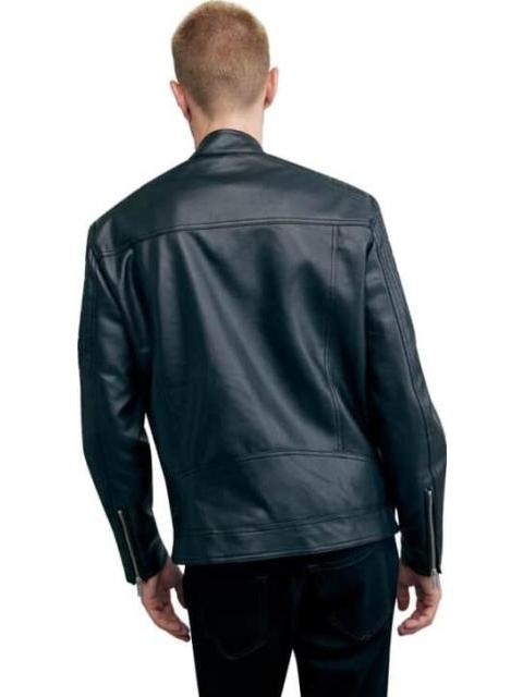 CHAMARRA TACTO PIEL NEGRO HARD SODA - Imagen 4