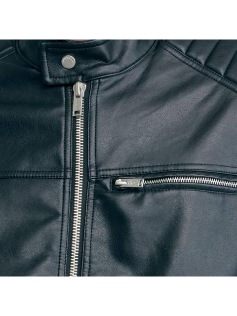 CHAMARRA TACTO PIEL NEGRO HARD SODA - Imagen 6