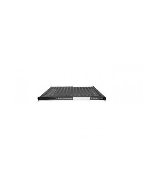 INTELLINET CHAROLA DESLIZABLE PARA RACK 80CM 1U HASTA 35KG NEGRO - Imagen 2