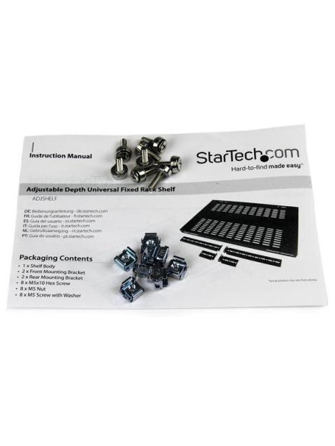 CHAROLA P-ARMARIO SERVIDORES RACK AJUSTABLE STARTECH ADJSHELF - Imagen 9