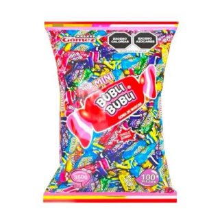 CHICLE BUBLI BUBLI SABORES SURTIDOS BOLSA CON 100 PIEZAS