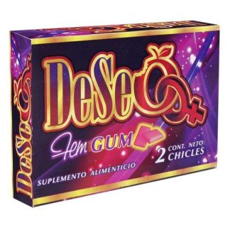 CHICLE DESEO MUJER FEM GUM C 2 VENTA POR CARTERA SOLO PARA DIABETICOS