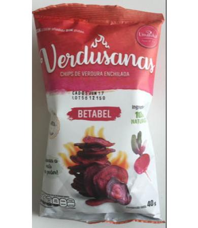 CHIPS DE BETABEL ENCHILADO 40 G VERDUSANAS