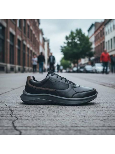 CHOCLO CASUAL URBANO CALZADO LIGERO AGUJETA NEGRO FLEXI