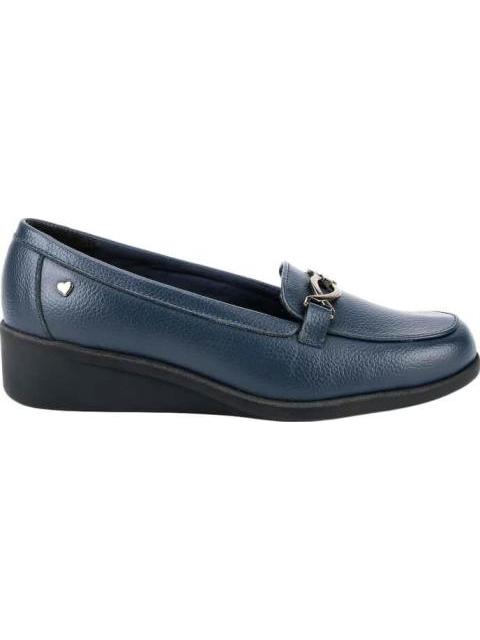 CHOCLO CON HERRAJE AZUL MARINO AZUL PLUMBAGO