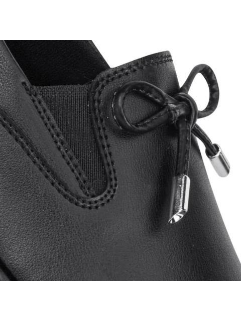 CHOCLO ELASTICO PIEL NAPA NEGRO SHOSH - Imagen 6
